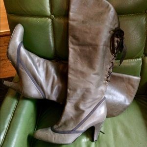 Knee High Modern Victorian Boots